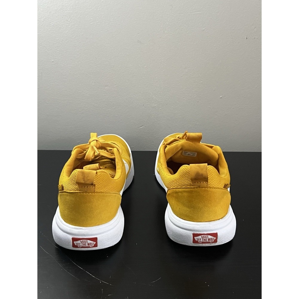 Vans UltraRange Rapidweld Yellow White Skate Shoes Sneakers Mens Size 9.5 - Picture 3 of 7